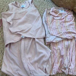 2 halo sleep sacks size small 3-6m